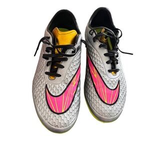 Nike Hypervenom Neymar 28cm US 10 Soccer Cleats Silver/Pink 677585-069 mens